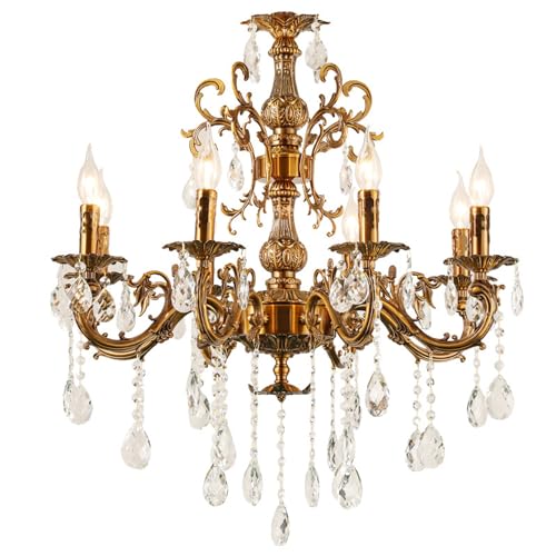 Lustre en cristal de bougie YangRy pour sublimer l'ambiance de votre salle à manger