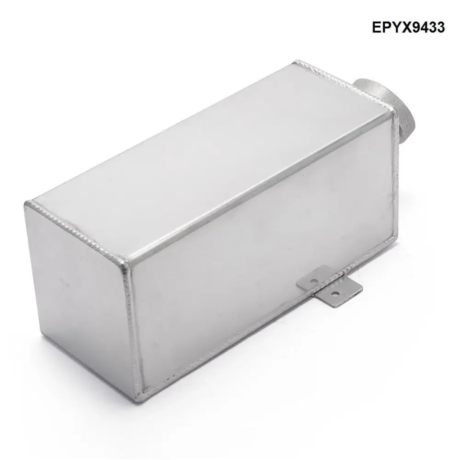 Uniwersalny 1,75-litrowy Zbiornik Wyrównawczy Wody I Paliwa Ze Stopu Aluminium Intercooler, Butelka Na Wodę Ze Spryskiwaczem/Wtryskiem Wody EPYX9433 Zestaw zbiornika rozprężnego