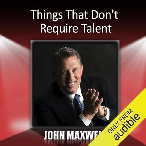 『Things That Don't Require Talent』のカバーアート