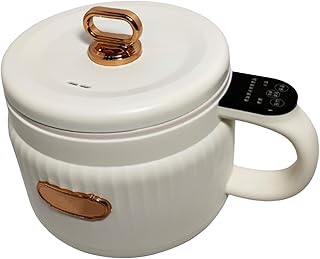 1.6L Rice Cooker Multifunctional Nonstick Pot for Oatmeal Stews 1-2 Person| Home Décor | Kitchen Tools