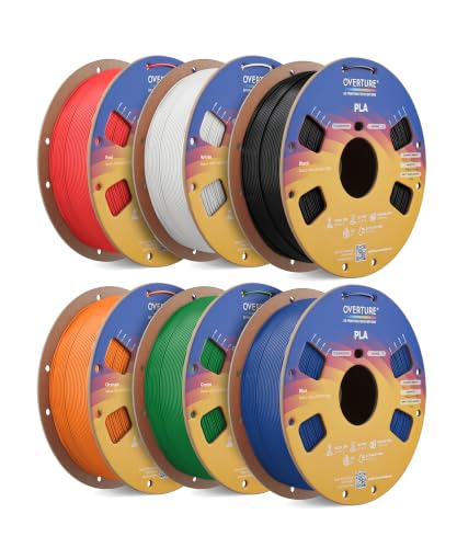 Image of OVERTURE 6KG Bundle High Speed PLA Filament 1.75mm, 3D Printer Filament