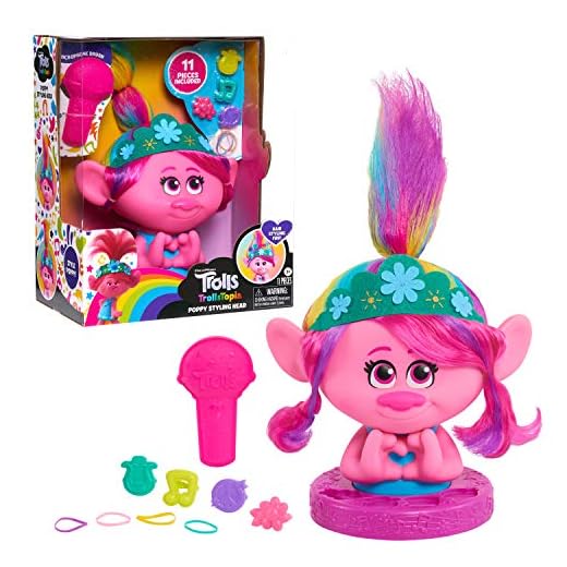 Trolls World Tour Poppy Styling Head