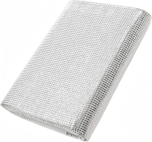 アルミ断熱シート 保温シート アルミシート 厚み5mm 業務用 両面アルミ蒸着 防寒シート 窓 床 壁 冷暖房効果アップ アルミ保温シート 断熱材 幅125ｃｍ × 長さ300cｍ