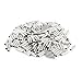 200Pcs BV-2 Uninsulated Butt Connectors Terminal for 16-14 A.W.G Wire