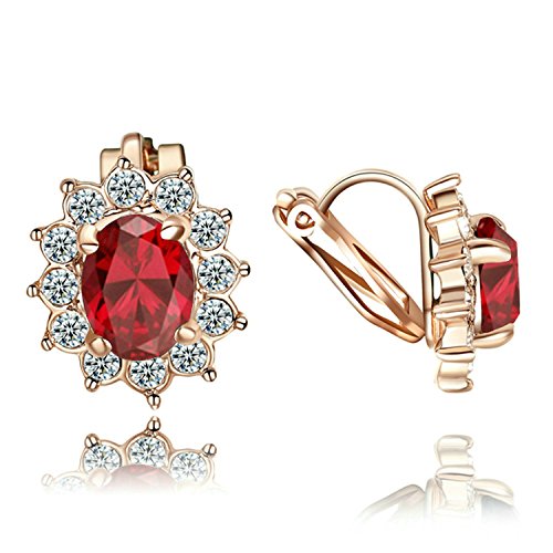 Yoursfs nozze Orecchini a clip per abito da sposa