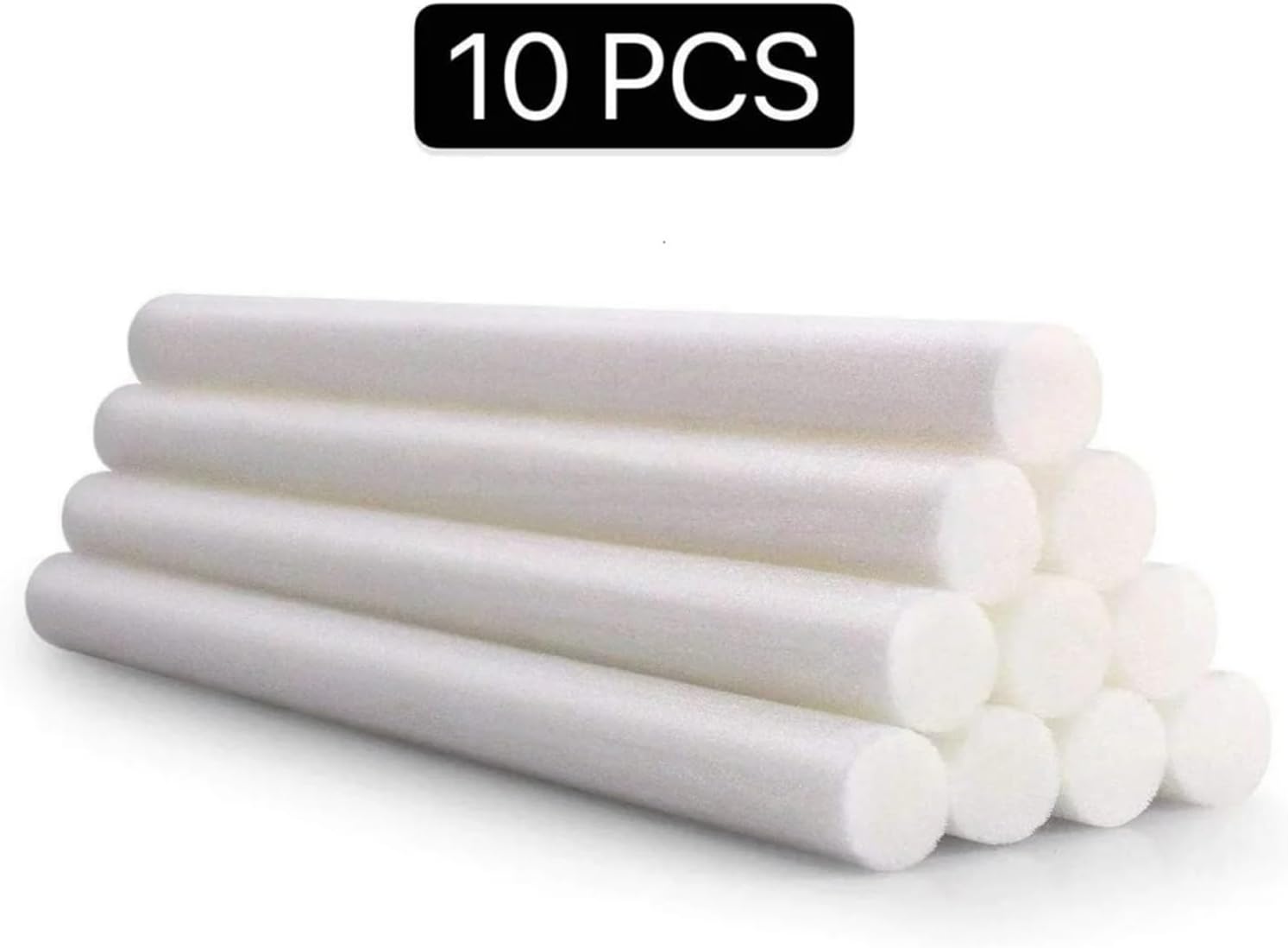 10 Pcs/Lot Humidifier Filter Cotton Refill Travel Mini Sponge Stick Car Replacement Parts