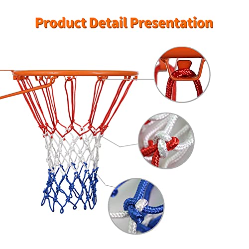 RUIZHI Rete da Basket, Confezione da 2 Pezzi Rete