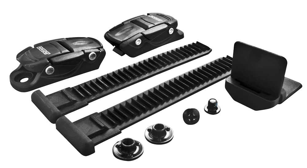 Bont - Slimline Replacement Buckle Kit - Fits Cycling Shoe - Pair - Black, Black, S