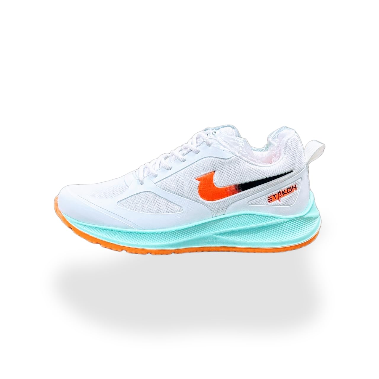 STAKON Mens Houston Memory Foam Comfort Shoes|Running|Walking|Training|Gym|Jogging|Sneaker|Athletic|LaceUp|Flexible|Lightweight|Dailyuse|Sports|Casual|ExtraSoft|Fitness (WHITE, UK Footwear Size System, Adult, Men, Numeric, Narrow, 7) (B0DHJH1BRN) Amazon Price History, Amazon Price Tracker