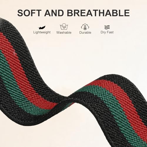 Image of Maledan 10 Pack Stretchy Solo Loop Compatible with Apple Watch Band 40mm 38mm 41mm 42mm 44mm 45mm 46mm 49mm Women Men,Soft Nylon Elastic Braided Strap for iWatch Series 11 10 9 8 7 6 5 4 3 2 1 SE Ultra