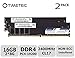 Timetec Hynix IC DDR4 2400MHz PC4-19200 Non ECC Unbuffered 1.2V CL17 2Rx8 Dual Rank 288 Pin UDIMM Desktop PC Computer Memory RAM Module Upgrade (16GB Single Rank(2x8GB))