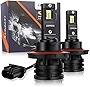 H13/9008 LED Headlight Bulbs Conversion Kit leppein S Series Dual Hi/Lo Beam 24xCREE Chips 6500K 6000LM Cool White Halogen Replacement-1 Pair