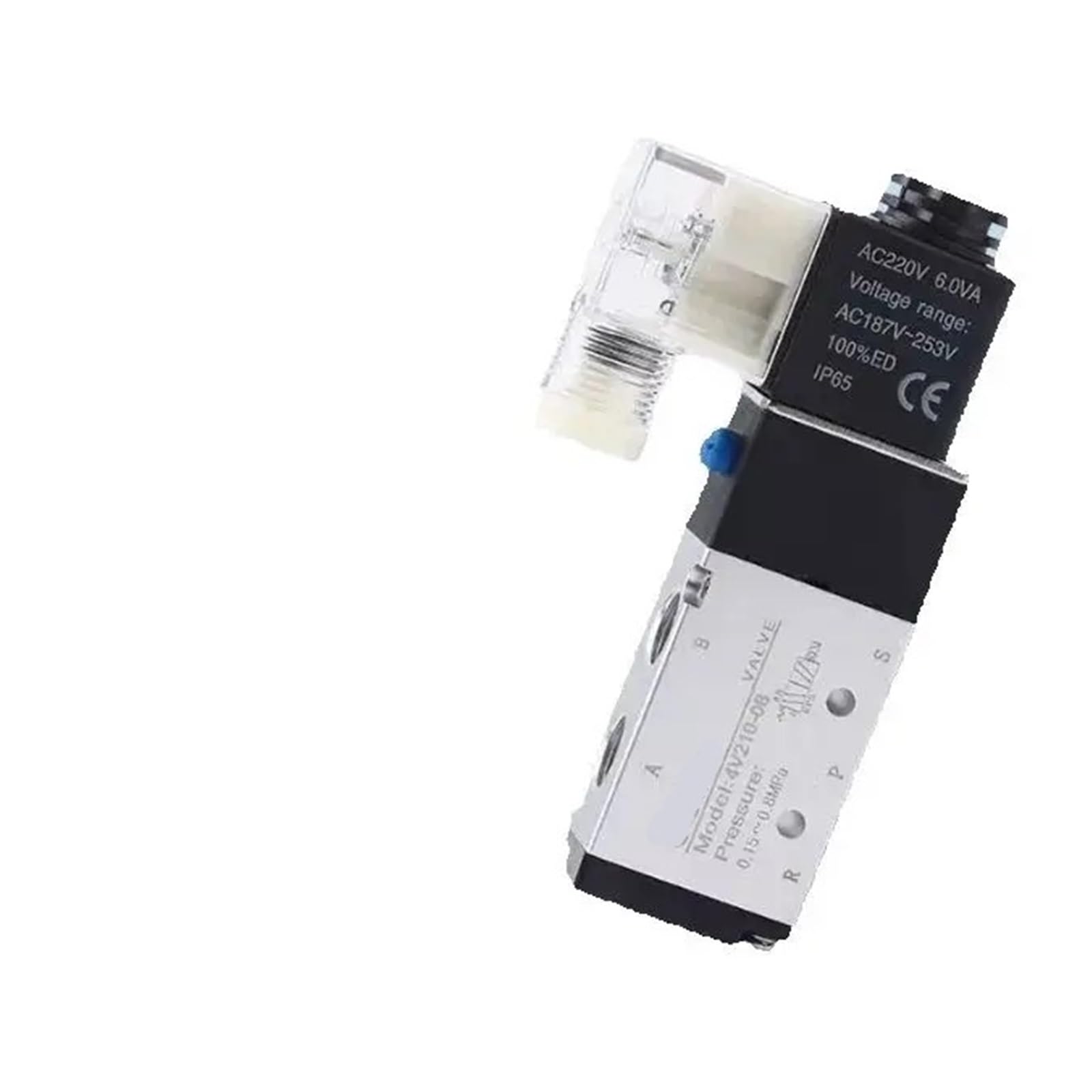 Solenoid Valve 4V210-08 DC24V 4V210-08 AC220V 4V210-08 AC110V 4V210-08 AC380V 4V210-08 AC24V 4V210-08 AC36V(4V210-08 DC24V)