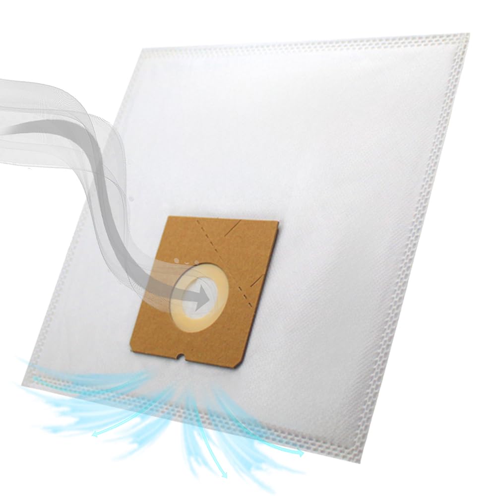 10 Sacchetti Aspirapolvere + 2 Filtri MisterVac Compatibili Con Bomann BS 968 CB - 4