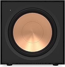 klipsch Reference R-121SW 12” Front-Firing Subwoofer with revamped Spun-Copper thermoformed crystalline Polymer woofers and an All-Digital Amplifier for Premium Sound in Black