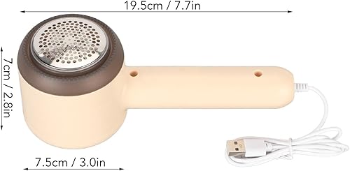 Miniatura 2 de TOPINCN Removedor de pelusas, ropa eléctrica suéter de tela afeitadora USB alimentado fácil operación para ropa y muebles