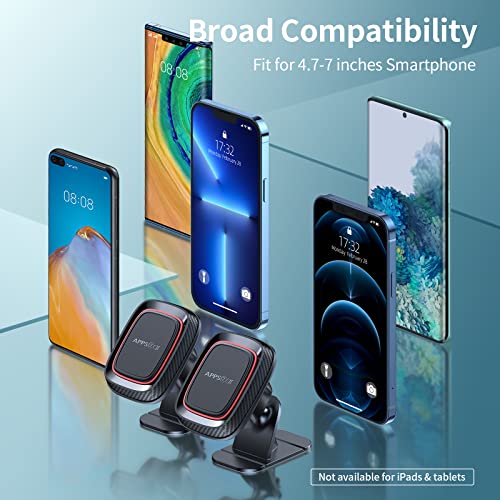 image for [2 Pack] Magnetic Phone Car Mount, APPS2Car Magnet Phone Holder for Ca