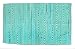 DII Contemporary Reversible Indoor Area Rag Rug, Machine Washable, Handmade from Recycled Fabrics, Unique for Bedroom, Living Room, Kitchen, Nursery and More, 4 x 6' - Aqua