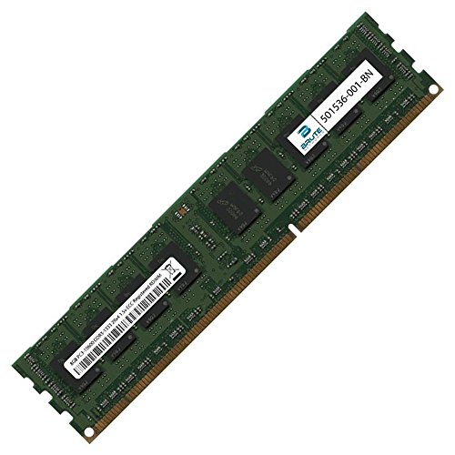 Brute Networks 501536-001-Bn - 8Gb Ddr3-1333Mhz 2Rx4 1.5V Ecc Registered Rdimm (Compatible With Oem Pn# 501536-001) #TOP1