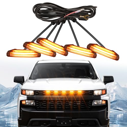 Front Grille Lights for 2019-2021 Silverado