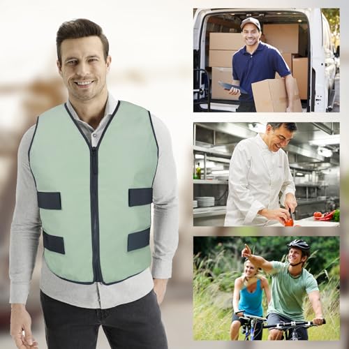 MR.ICE Colete refrescante – colete de gelo reutilizável para homens e mulheres – colete refrescante