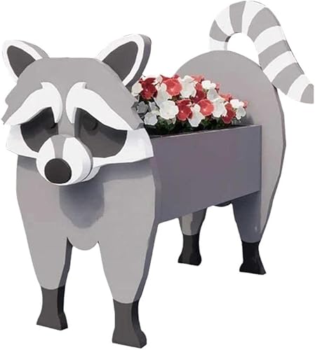 Miniatura 1 de pulunto Linda maceta de animales, para decoración de jardín al aire libre, soporte de plantas, decoración de oficina en casa, regalo
