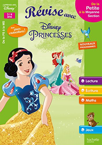Télécharger Révise avec les Princesses De la PS à la MS - Cahier de vacances Francais PDF