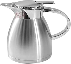 Bule termico Studio cafe em aco inox com parede dupla 1,5L L19xP12,5xA26-CINZA - Fracalanza- Full Fit