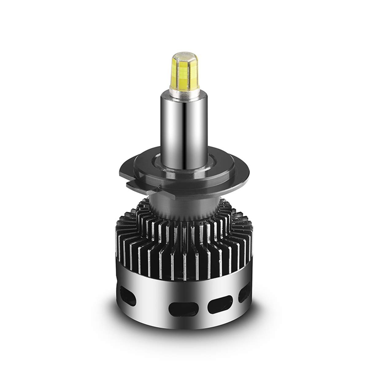 X8 Csp 6 Lados Led Faros Bombillas H1 H7 9005/9006 9012 D Serie 100W 14400Lm 3D 360 Grados Lámpara De Niebla 6500K - H1