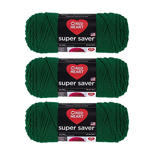 Red Heart E300-368 Red Heart Super Saver Yarn - Paddy Green3
