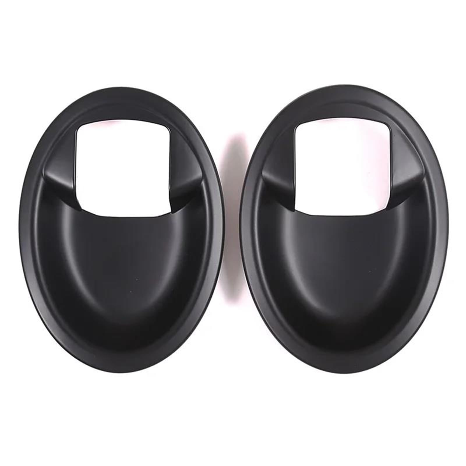 for Mitsubishi for Eclipse 2006 2007 2008 2009 2010 2011 ABS Car Inner Door Bowl Protection Cover Trims Sticker Interior Decal Trim(Matte Black)