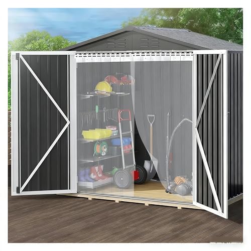 SHAARI Tiras Transparentes De PVC Cortinas De Puertas, Cortinas Divisorias para Almacenes Resistentes Al Desgaste para FáBricas, Supermercados(182x350cm/70.87x137.8in)