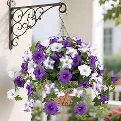 Purple White Basket