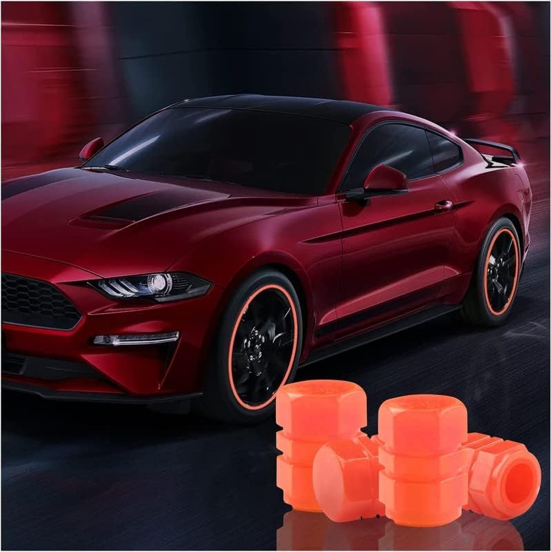 Image of Oblivion Car Cleaning Kit Combo 5 Pc - Tyre Valve Caps Luminous Glow 1 Pc, Mini Dustbin 2 Pc & Super Clean Magic Gel Cleaner 2 Pc - Car Interior Cleaner & Tire Valve Protection for Stylish & Mess-Free