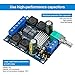 2Pcs Digital Amplifier Board,TPA3116D2 Dual Channel Audio Stereo AMP High Power Digital Subwoofer Power Amplifier Board 2x50W 5V 12V 24V for Store Solicitation Home Theater Square DIY Speakers