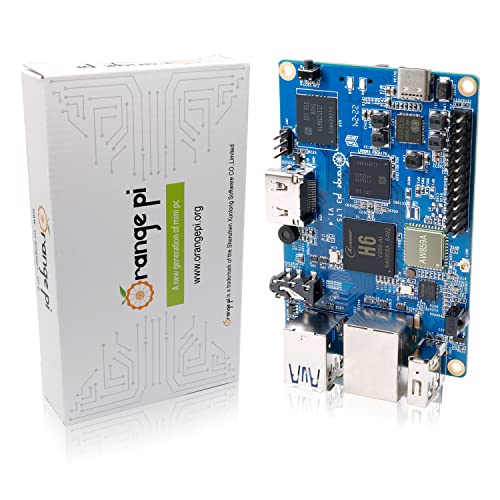 Orange Pi 3 LTS 2GB LPDDR3 Allwinner H6 4-Core 64 Bit with 8GB eMMC Flash Single Board Computer, WiFi/Bluetooth 5.0, Development Board Run Linux/Android/Ubuntu/Debian(Pi 3 LTS)