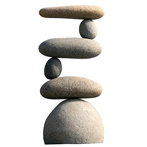 Garden Age Supply Giant Side 2 Side Rock Cairn Sculptures