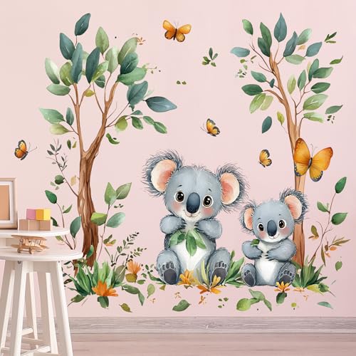 2 Vinilos Decorativos Animales 12x24 Pulgadas 3D