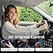 Wireless Android Auto CarPlay Adapter, Touch Connection for Easy Setup, Wireless Upgrade for Wired Android Auto Car Play Dongle, Bluetooth Plug & Play for Android Phones