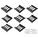 TUOREN 2.5" to 3.5" SSD HDD Hard Disk Drive Metal Mounting Bracket Adapter for PC 8Pcs