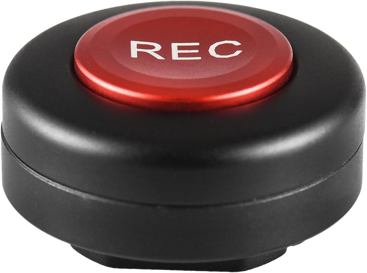 Andoer Camera Record Button Video Control Button Cold Shoe Mount with 2 Control Cables Replacement for Sony A9 II/A9/A7R V/A7R IV/A7 IV/ A7R III/ A7S III/A6600/A6500/A6400/RX100 III/ RX100 IV/ZV-1