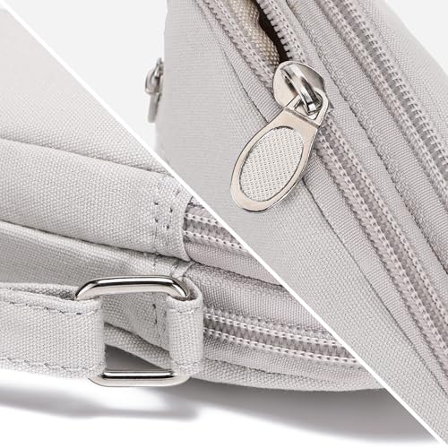Image of AOCINA Small Wallet Purse Canvas Mini Purse Crossbody Phone Purse Bag for Girls Teens Boys Women