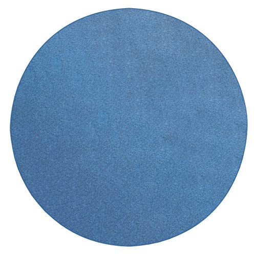 Koeckritz 10' Round - Cobalt - Indoor/Outdoor Area Rug Carpet, Runners & Stair
