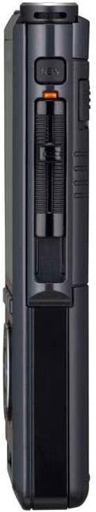 Bò dwat view of the Olympus DS-9500 Digital Voice Recorder showing the optical slide switch.