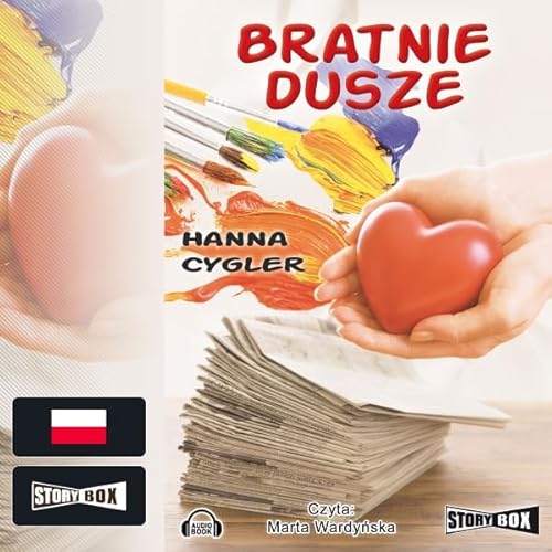 Bratnie dusze Audiolivro Por Hanna Cygler capa