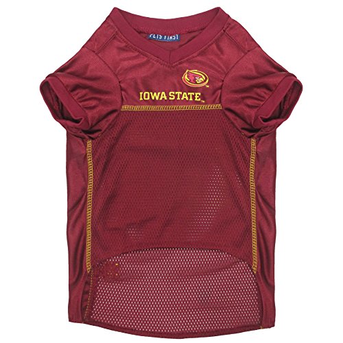 Image of Pets First Collegiate Iowa State Cyclones Dog Mesh Jersey, Medium