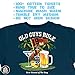 OLD GUYS RULE Men's Graphic T-Shirt, Best Round - Gift for Dad, Granpda, Husband, Father's Day, Birthday, Holiday - Funny Novelty Tee for Golfers, Beer Drinkers (Navy, X-Large)