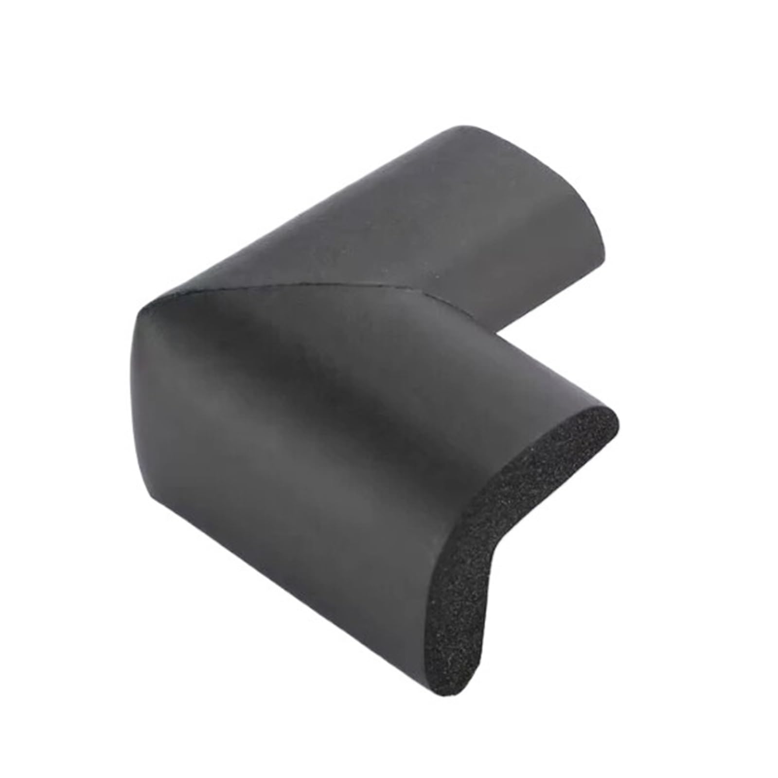 4Pcs Table Corner Protector Safety Protection Guards Furniture Edge Cover Pad Bumper Anti-Collision Foam(Black)