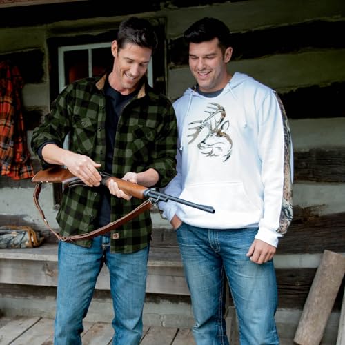Image of Legendary Whitetails Mens Plaid Camo Pullover Hoodie