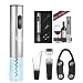 Electric Wine Opener Corkscrew Wine Bottle Opener Set Battery Powered Automatic Wine Openers Accessories Kit Cutter Vacuum Stopper Aerator Wine Pourer (Batteries Not Included)